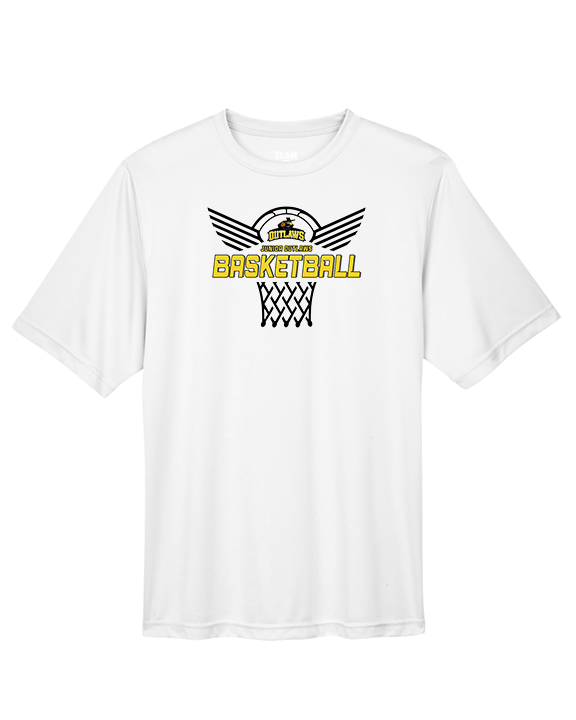 Idaho Junior Outlaws Basketball Nothing But Net - Performance Shirt