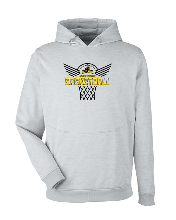 Idaho Junior Outlaws Basketball Nothing But Net - Under Armour Mens Storm Fleece