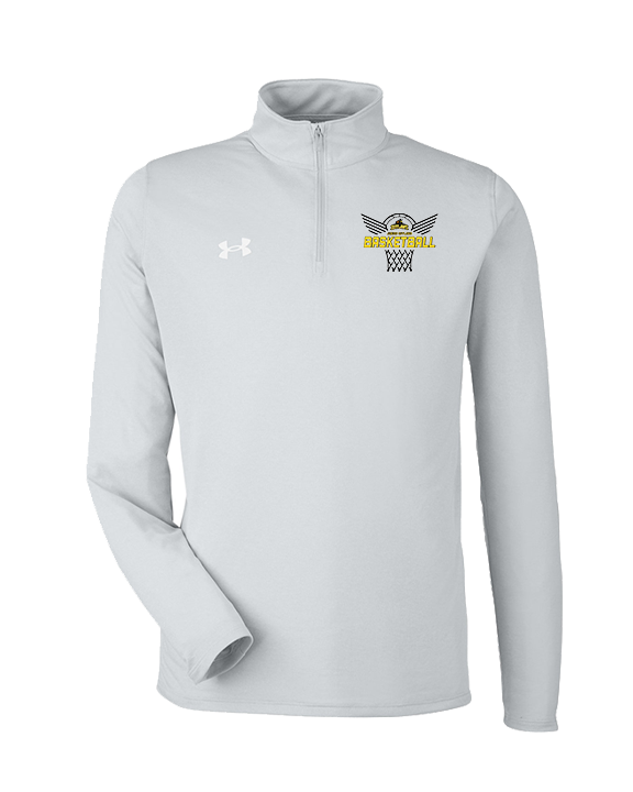 Idaho Junior Outlaws Basketball Nothing But Net - Under Armour Mens Tech Quarter Zip