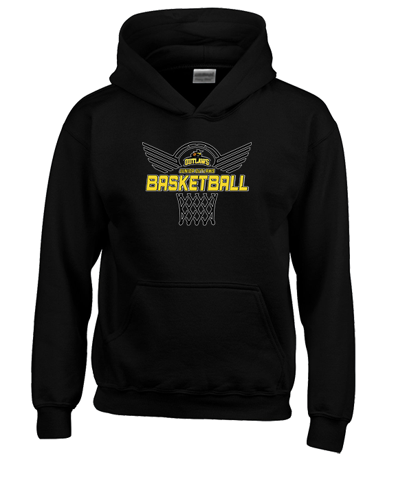 Idaho Junior Outlaws Basketball Nothing But Net - Youth Hoodie