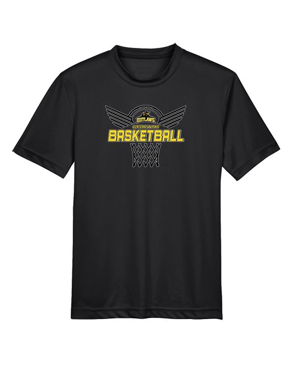 Idaho Junior Outlaws Basketball Nothing But Net - Youth Performance Shirt