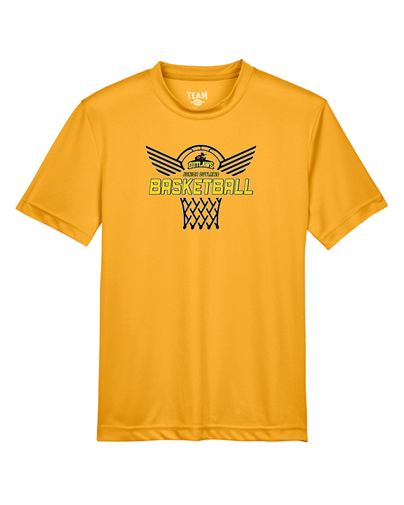 Idaho Junior Outlaws Basketball Nothing But Net - Youth Performance Shirt