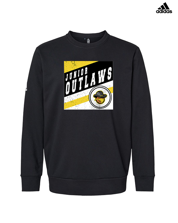 Idaho Junior Outlaws Basketball Square - Mens Adidas Crewneck