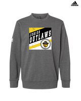 Idaho Junior Outlaws Basketball Square - Mens Adidas Crewneck