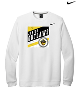 Idaho Junior Outlaws Basketball Square - Mens Nike Crewneck