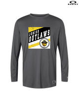 Idaho Junior Outlaws Basketball Square - Mens Oakley Longsleeve