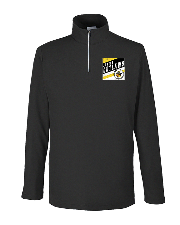 Idaho Junior Outlaws Basketball Square - Mens Quarter Zip