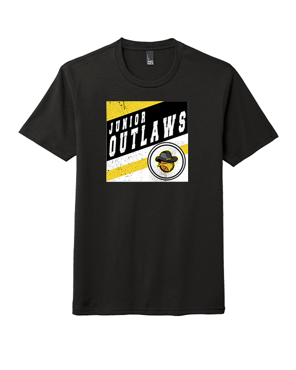 Idaho Junior Outlaws Basketball Square - Tri-Blend Shirt