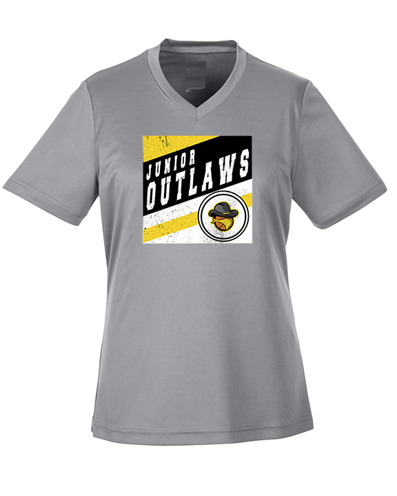 Idaho Junior Outlaws Basketball Square - Womens Performance Shirt