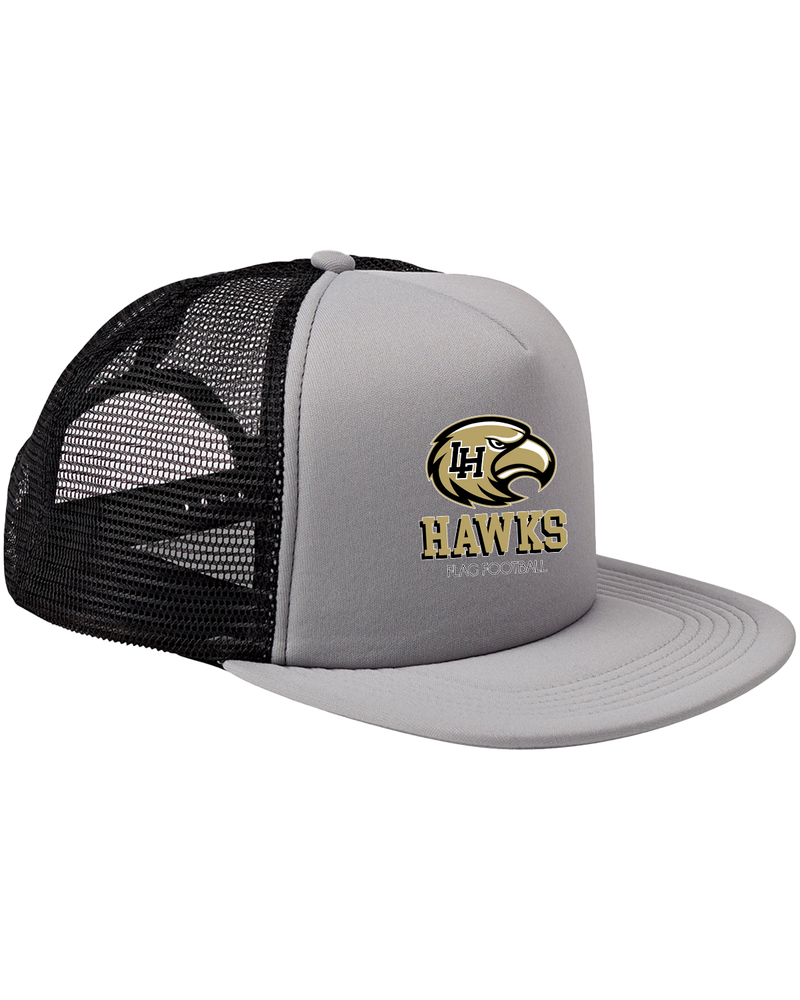 Laguna Hills HS Flag Football Shadow - Foam Front Trucker Cap