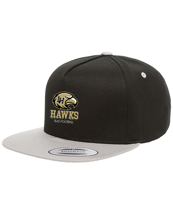 Laguna Hills HS Flag Football Shadow - Twill Snapback Cap