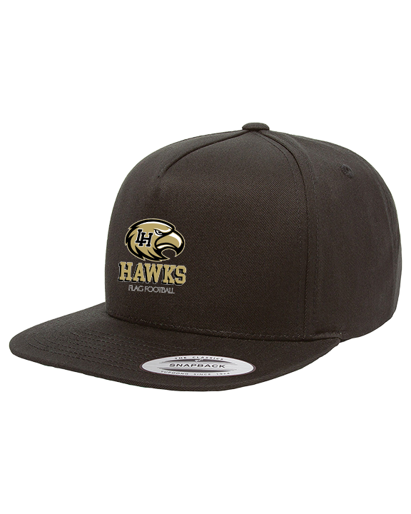 Laguna Hills HS Flag Football Shadow - Twill Snapback Cap