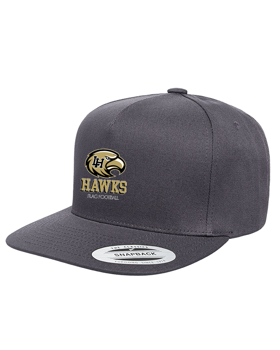 Laguna Hills HS Flag Football Shadow - Twill Snapback Cap