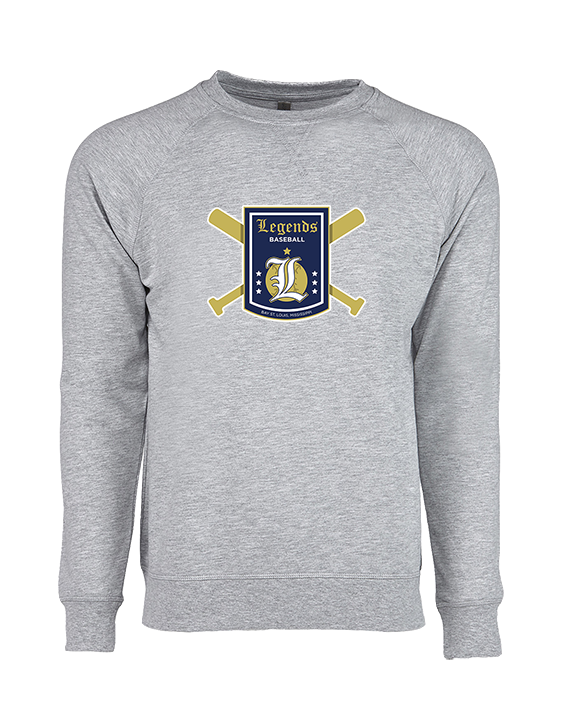 Legends Baseball Logo 01 - Crewneck Sweatshirt