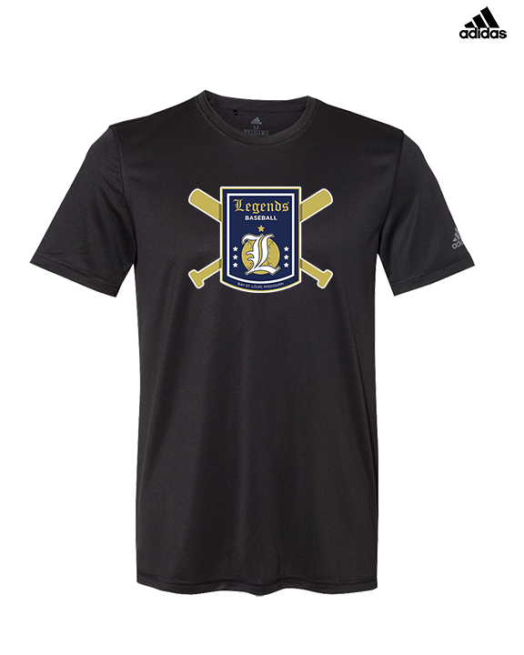 Legends Baseball Logo 01 - Mens Adidas Performance Shirt