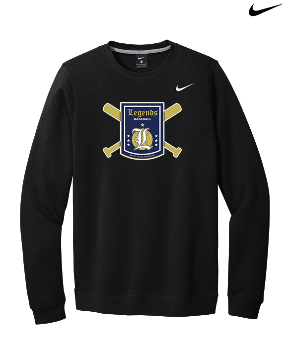 Legends Baseball Logo 01 - Mens Nike Crewneck