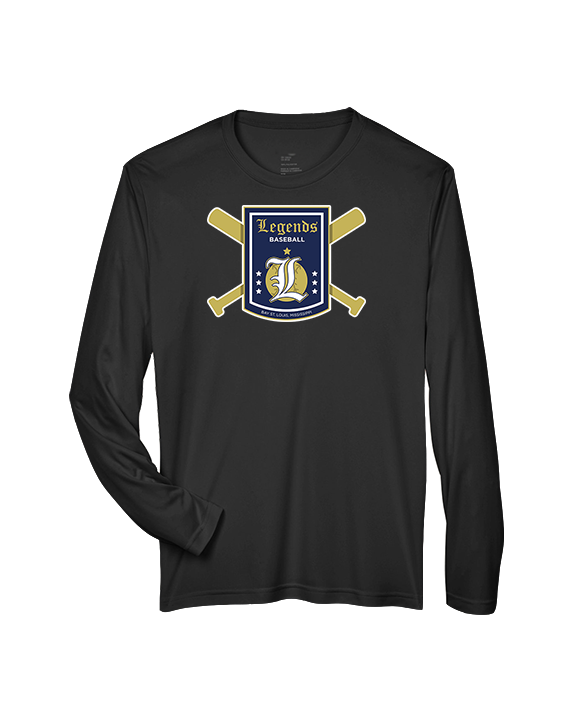 Legends Baseball Logo 01 - Performance Longsleeve