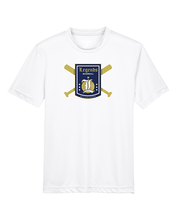 Legends Baseball Logo 01 - Youth Performance Shirt