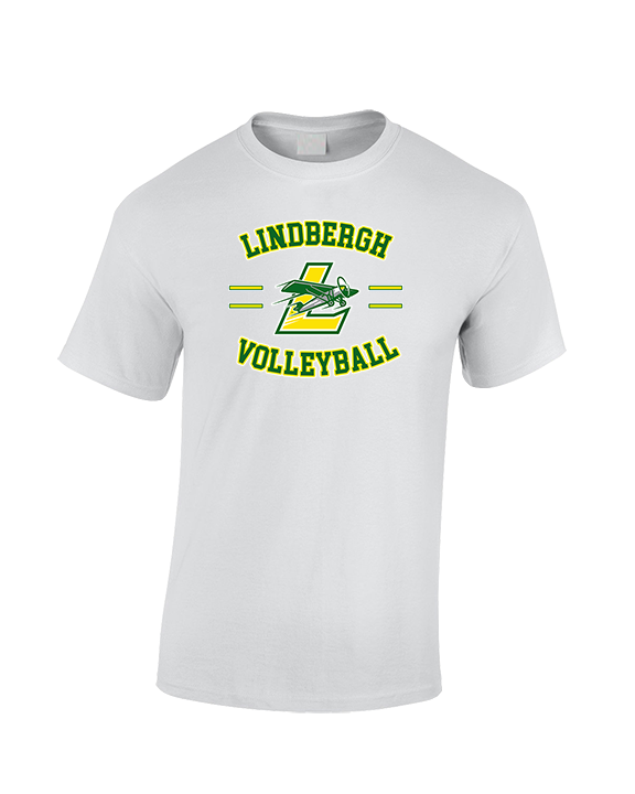 Lindbergh HS Boys Volleyball Curve - Cotton T-Shirt