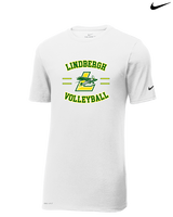 Lindbergh HS Boys Volleyball Curve - Mens Nike Cotton Poly Tee