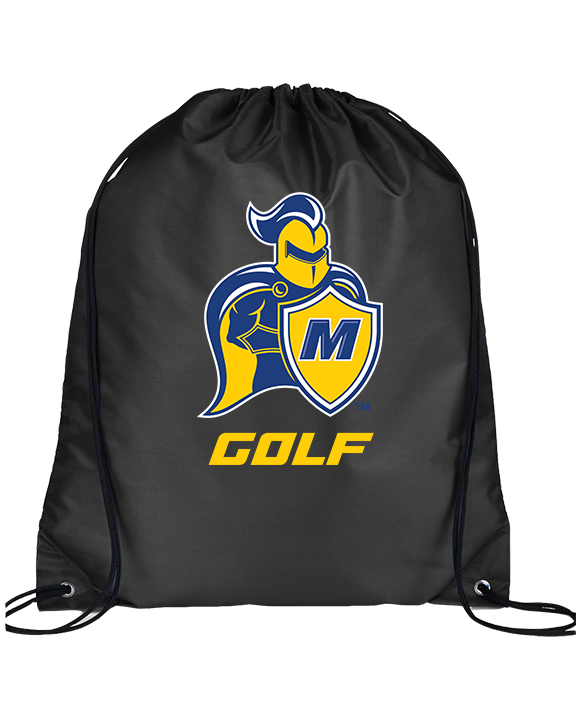 Madonna University Golf - Drawstring Bag