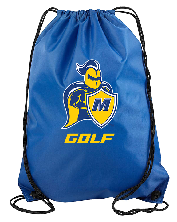 Madonna University Golf - Drawstring Bag