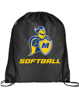 Madonna University Softball - Drawstring Bag