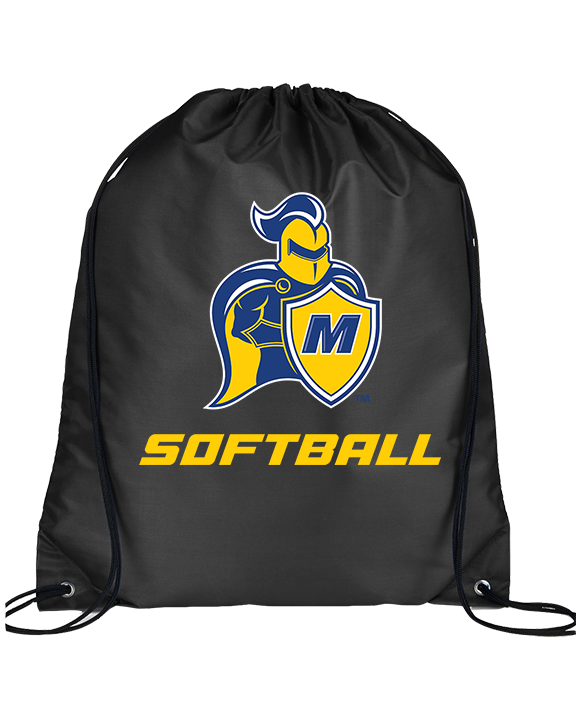 Madonna University Softball - Drawstring Bag