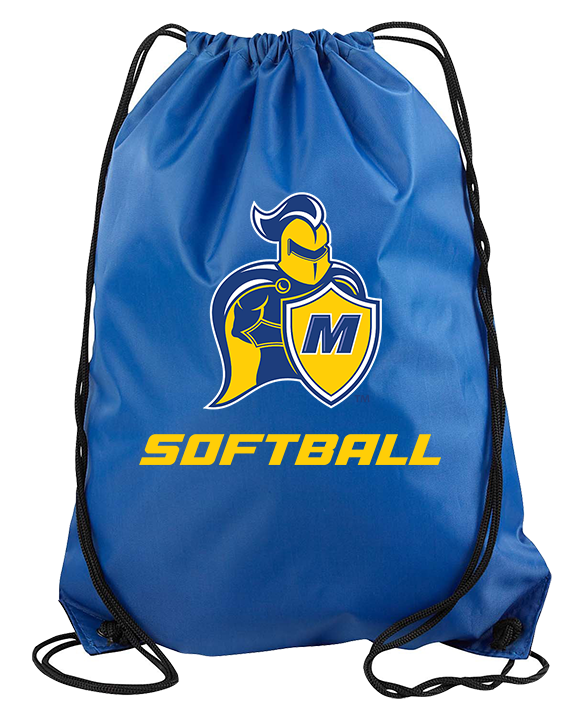 Madonna University Softball - Drawstring Bag