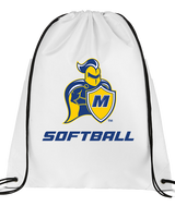 Madonna University Softball - Drawstring Bag