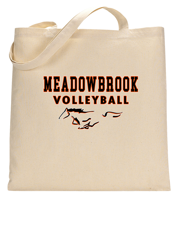 Meadowbrook HSMS Volleyball Block - Tote