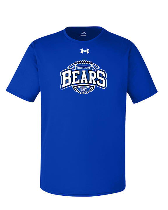 Middletown HS Football Toss - Under Armour Mens Team Tech T-Shirt