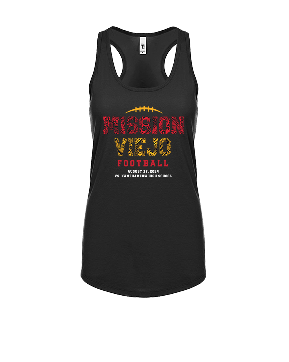 Mission Viejo HS Football Hawaiian - Womens Tank Top