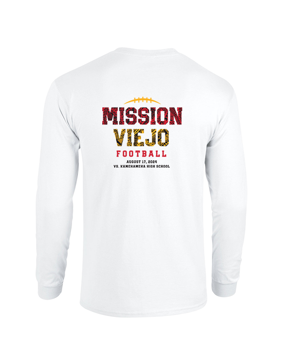 Mission Viejo HS Football Hawaiian MV - Cotton Longsleeve