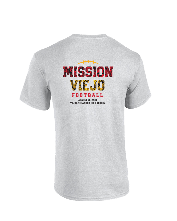 Mission Viejo HS Football Hawaiian MV - Cotton T-Shirt