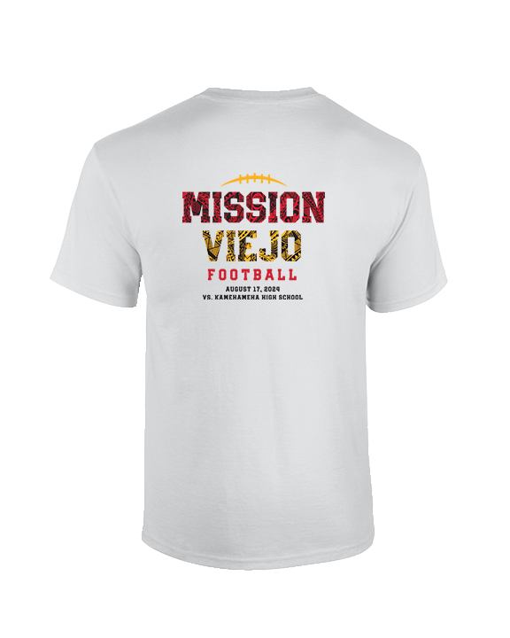 Mission Viejo HS Football Hawaiian MV - Cotton T-Shirt