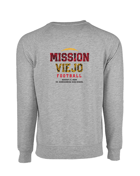 Mission Viejo HS Football Hawaiian MV - Crewneck Sweatshirt