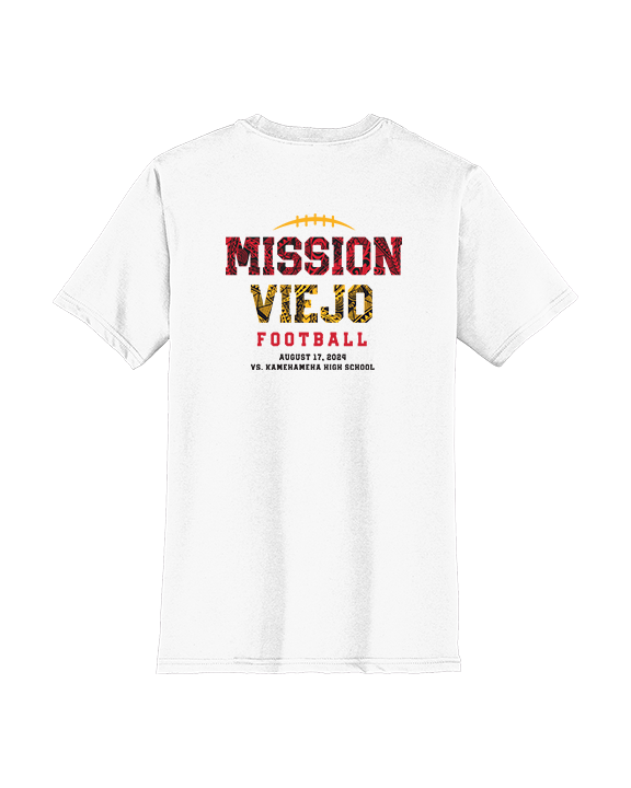 Mission Viejo HS Football Hawaiian MV - Mens Select Cotton T-Shirt