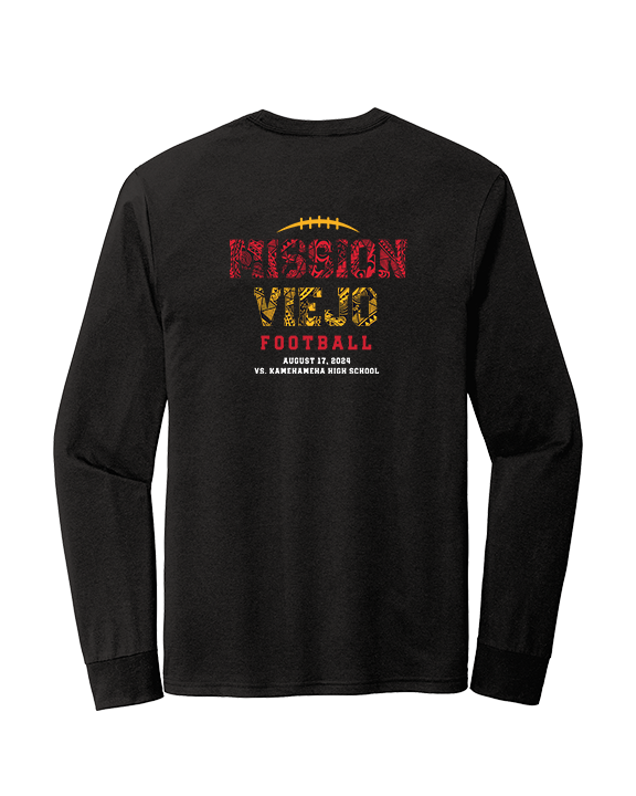 Mission Viejo HS Football Hawaiian MV - Tri-Blend Long Sleeve