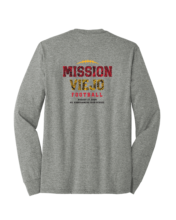 Mission Viejo HS Football Hawaiian MV - Tri-Blend Long Sleeve