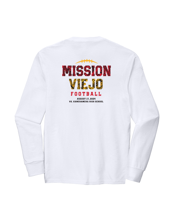 Mission Viejo HS Football Hawaiian MV - Tri-Blend Long Sleeve