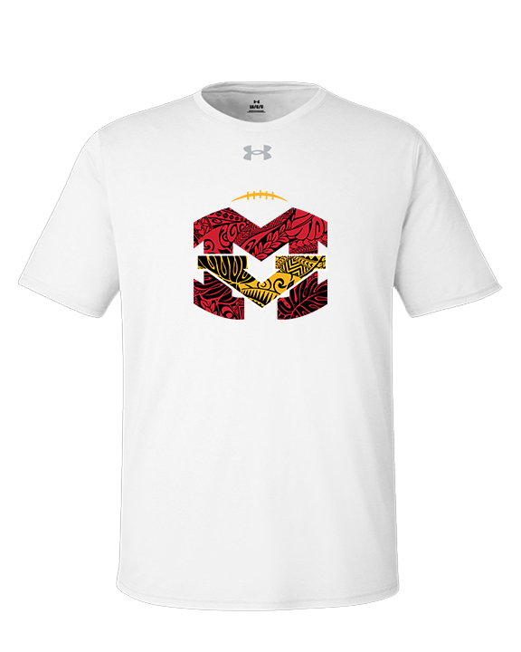 Mission Viejo HS Football Hawaiian MV - Under Armour Mens Team Tech T-Shirt