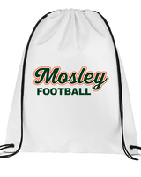 Mosley HS Football Logo - Drawstring Bag