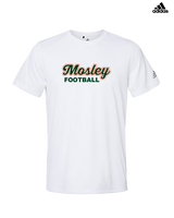 Mosley HS Football Logo - Mens Adidas Performance Shirt