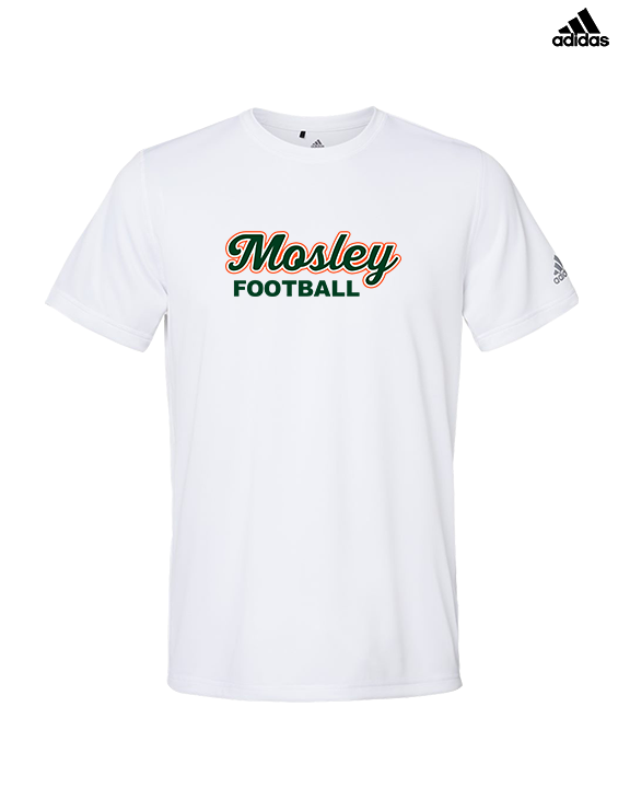 Mosley HS Football Logo - Mens Adidas Performance Shirt