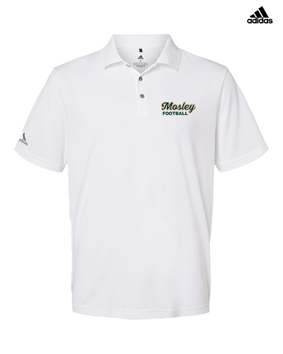 Mosley HS Football Logo - Mens Adidas Polo