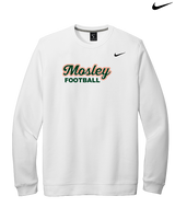 Mosley HS Football Logo - Mens Nike Crewneck