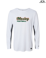 Mosley HS Football Logo - Mens Oakley Longsleeve