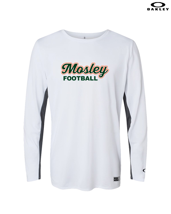 Mosley HS Football Logo - Mens Oakley Longsleeve