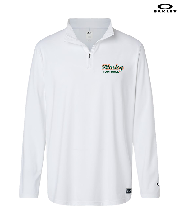 Mosley HS Football Logo - Mens Oakley Quarter Zip